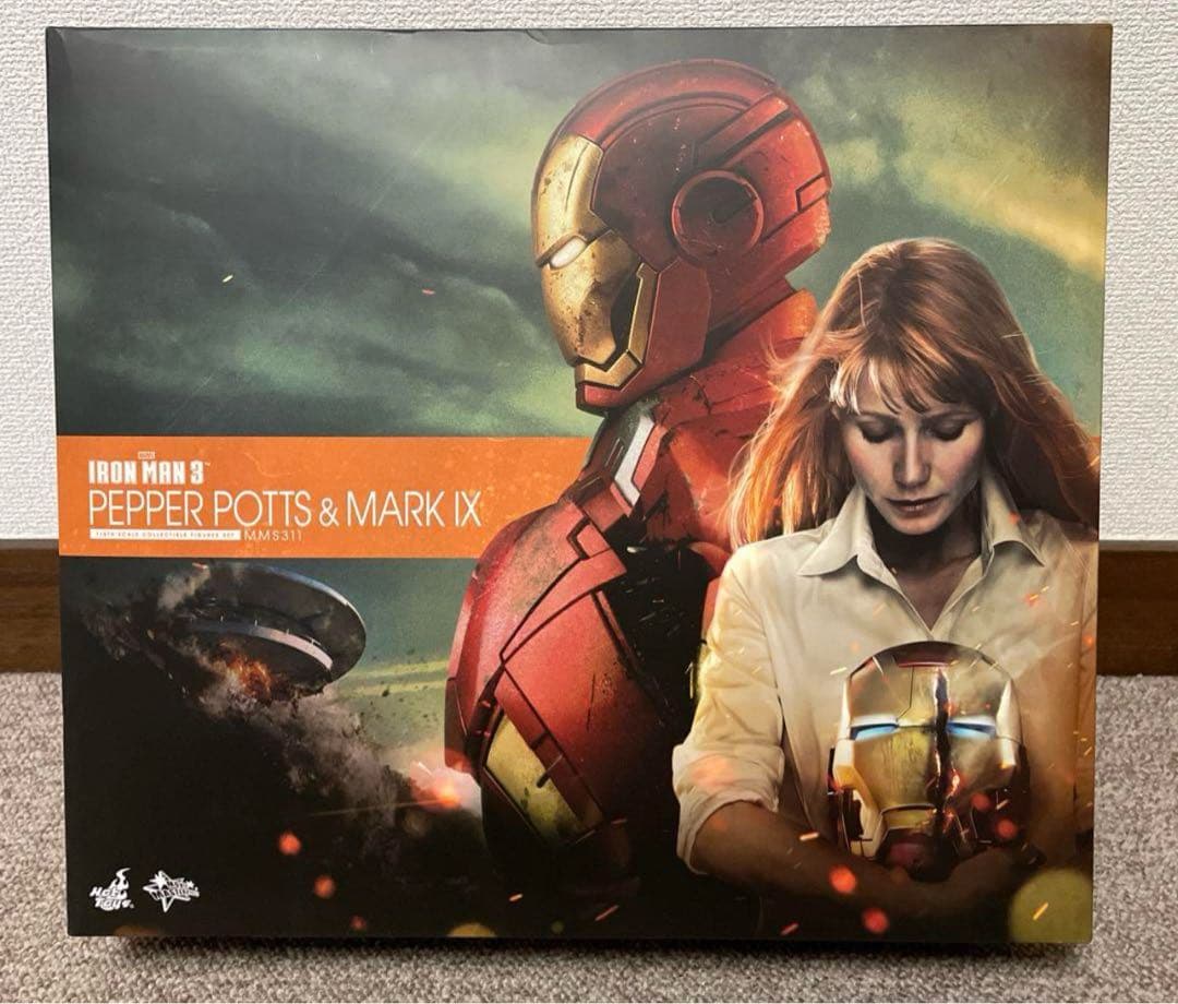 アイアンマン３ １／６スケールフィギュア　ペッパー・ポッツ＆アイアンマンマーク９ Amazon.co.jp: 【ムービー・マスターピース】『アイアンマン3』 1