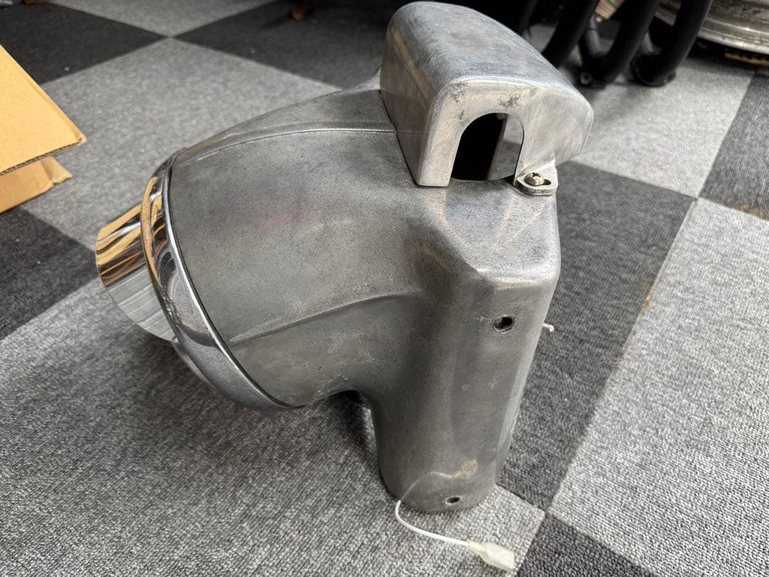 ハーレー 純正ナセル FLH80 バイザー付き 67854-60 - メルカリ