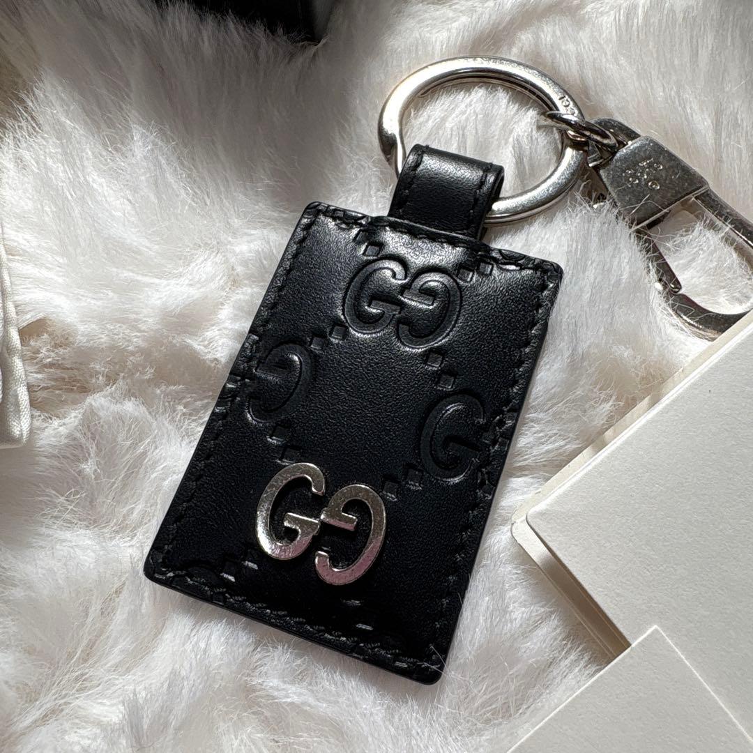 GUCCI グッチ グッチシマ キーホルダー GG 箱付き 完品