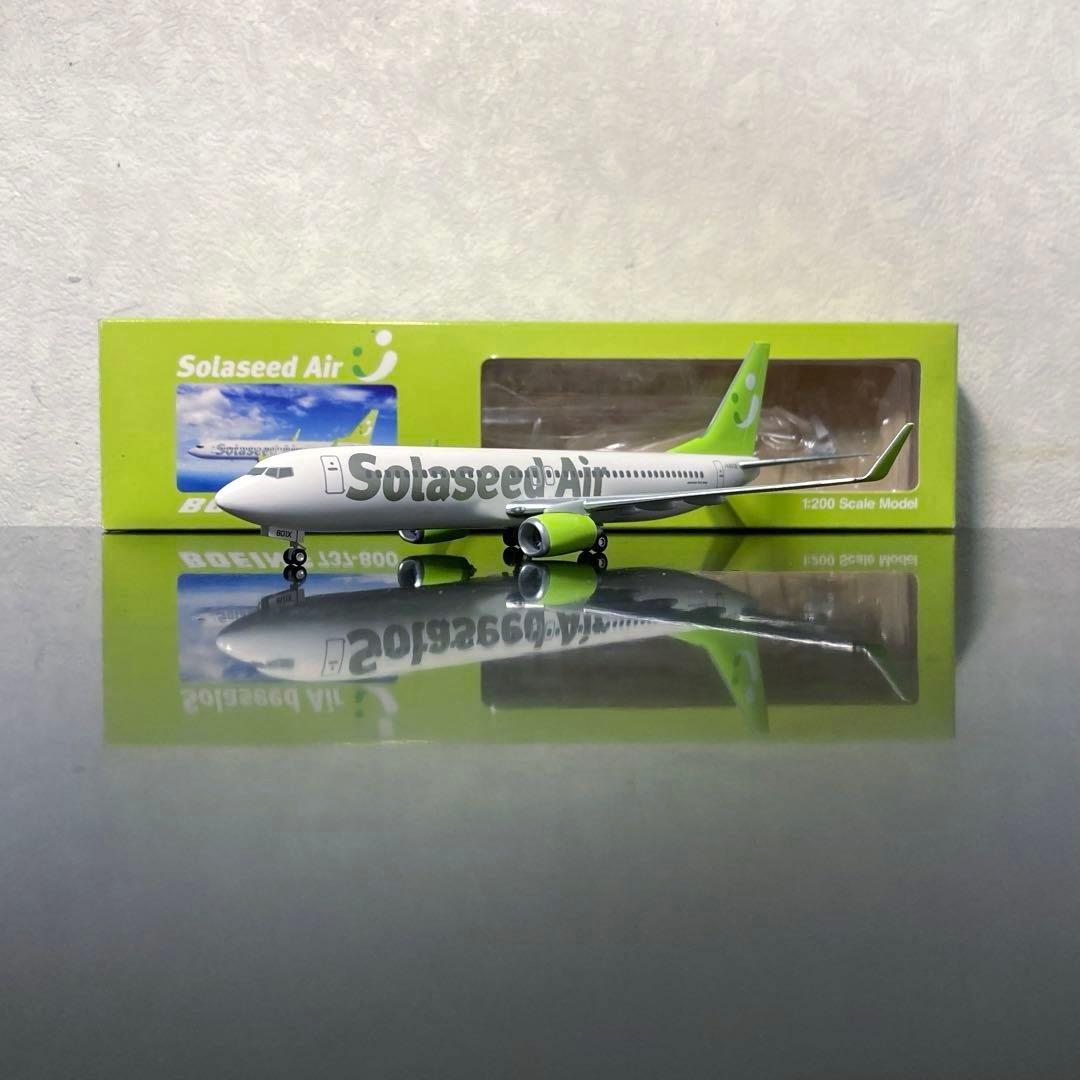 Solaseed Air ソラシドエア模型ボーイング737-800　1/130 Solaseed Air 737-800 ソラシドエア ポケモン ph - メルカリ