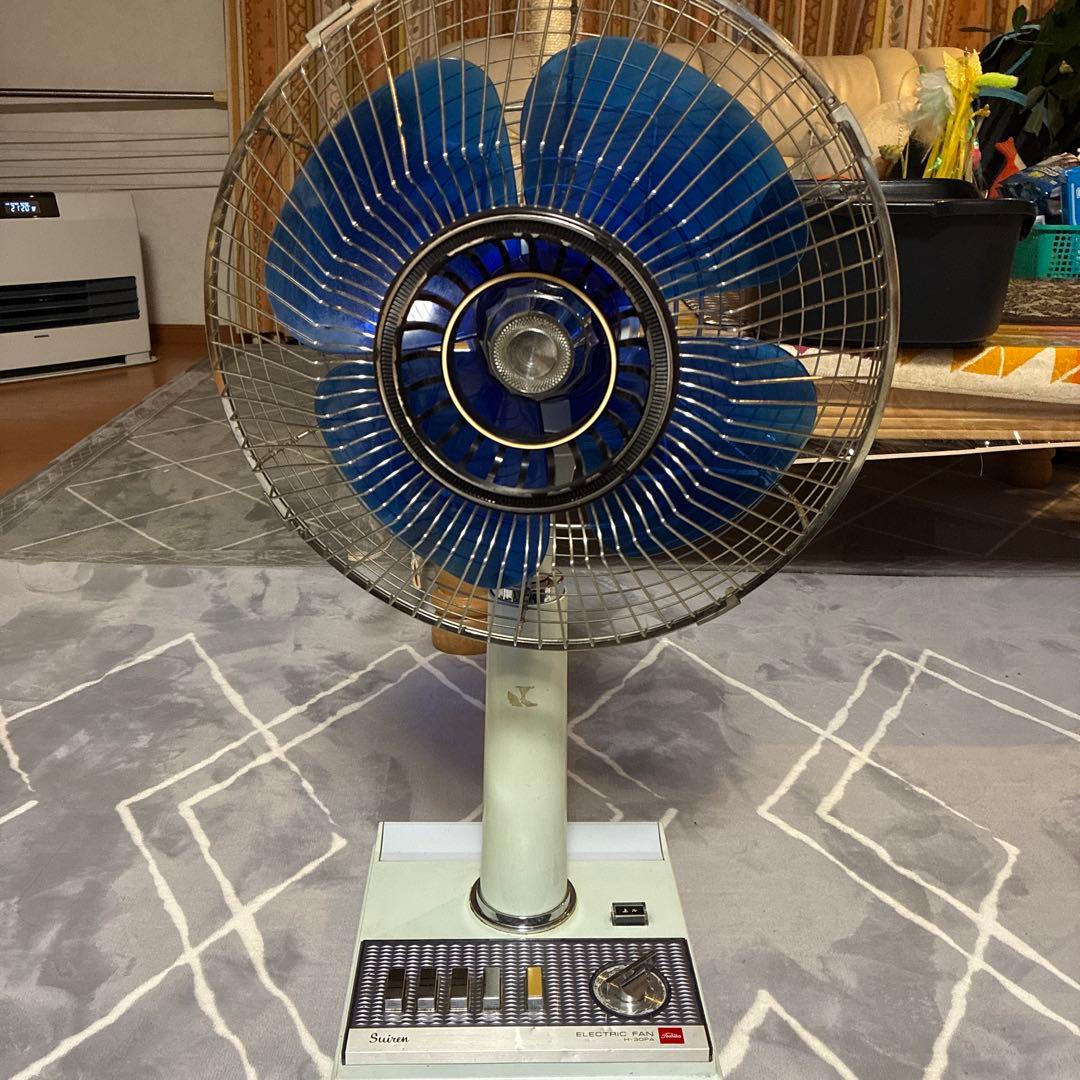 扇風機　レトロ　Toshiba 扇風機 H-30PA TOSHIBA レトロ扇風機 H-30AW かわいい扇風機 昭和家電 東芝レトロ