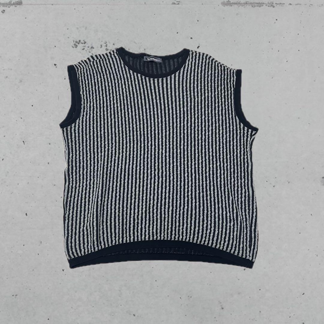 80s issey miyake 筆タグ 3D ニット アーカイブ