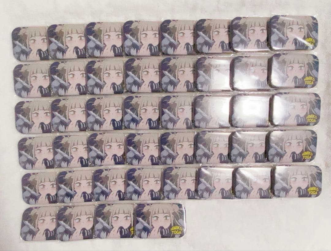 ヒロアカ まるかく缶バッジ4 コレクション 缶バッジトガヒミコ 45点 僕のヒーローアカデミア 缶バッジコレクション／トガヒミコ: キャラ