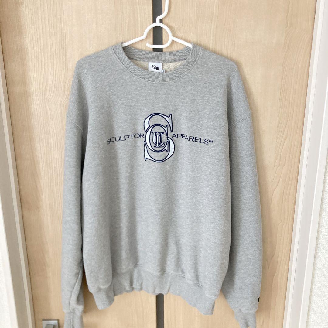 SCULPTOR スカルプター 刺繍ロゴ トレーナー スウェット グレー - メルカリ