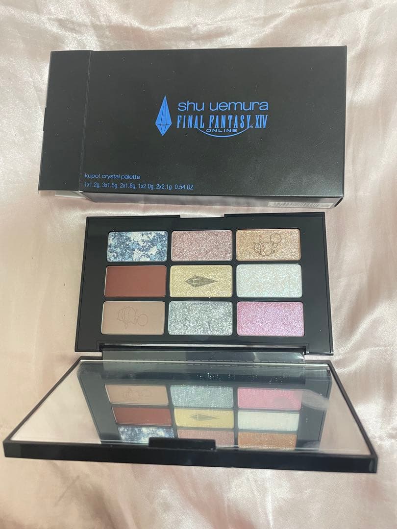 シュウウエムラxFF14　クポ！ クリスタル パレット　美品 shu uemuraのパウダーアイシャドウ クラッシュド ジェム＆クポ