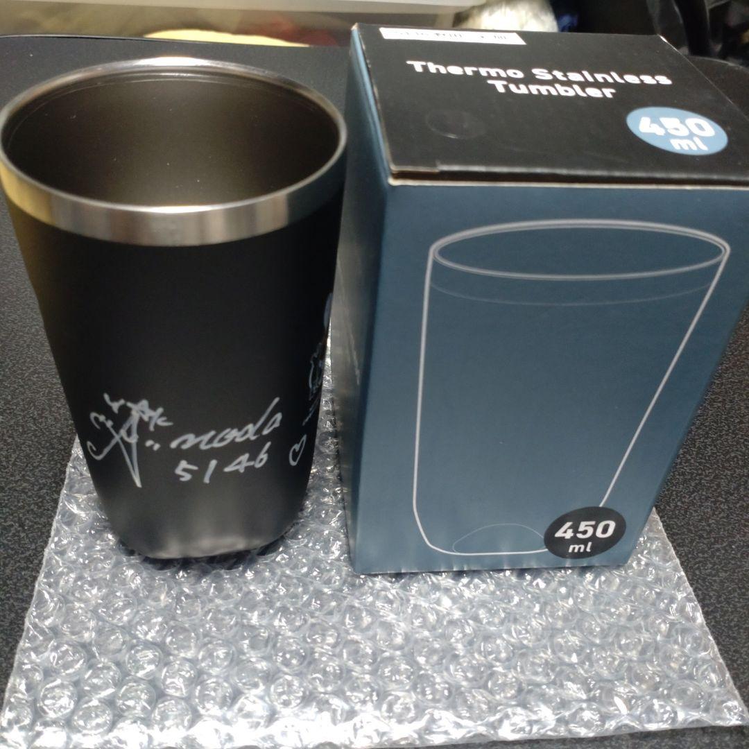 ボートレーサー野田彩加選手 直筆サイン入りタンブラー - メルカリ