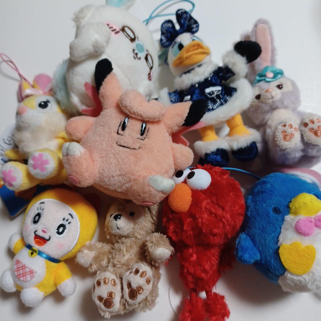 ぬいぐるみ マスコット まとめ売り サンリオ ディズニー 9個 - メルカリ