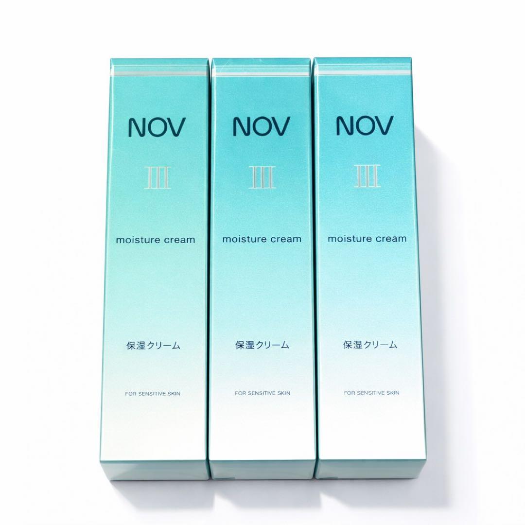 3個】新品未開封 ノブ Ⅲ モイスチュアクリーム 保湿クリーム 45g