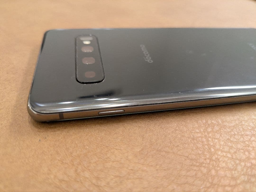 訳あり】docomo Galaxy S10 SC-03L ブラック 付属品あり