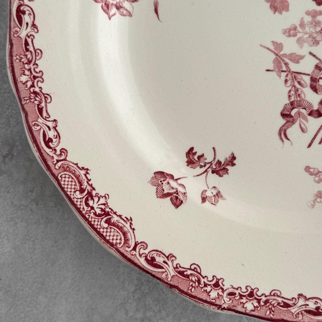 ③美品 フランスアンティーク サルグミンヌ Fontanges ディナー