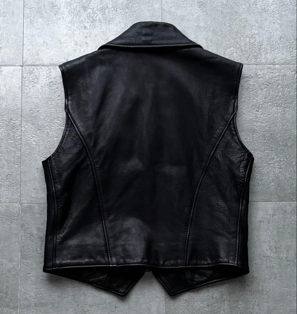 90s USA製 ショットSchott 243VW ライダース シングルベスト