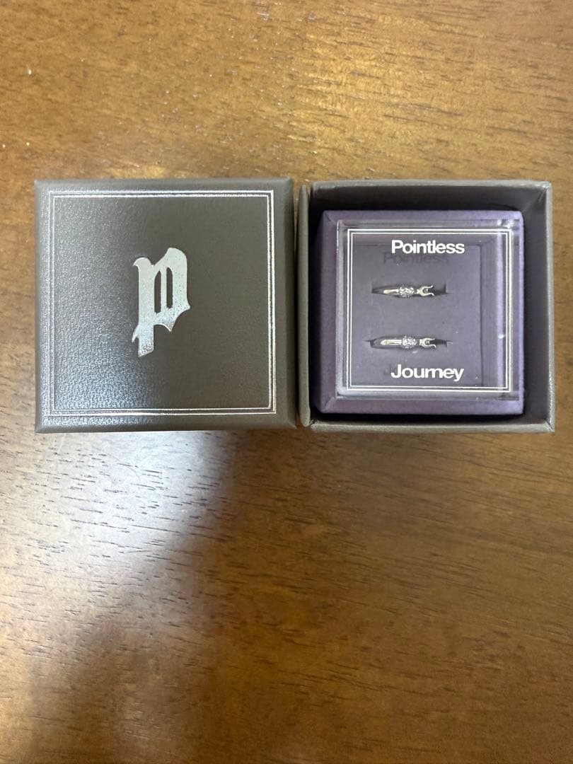 pointless journey EAR RING PJ - SILVER