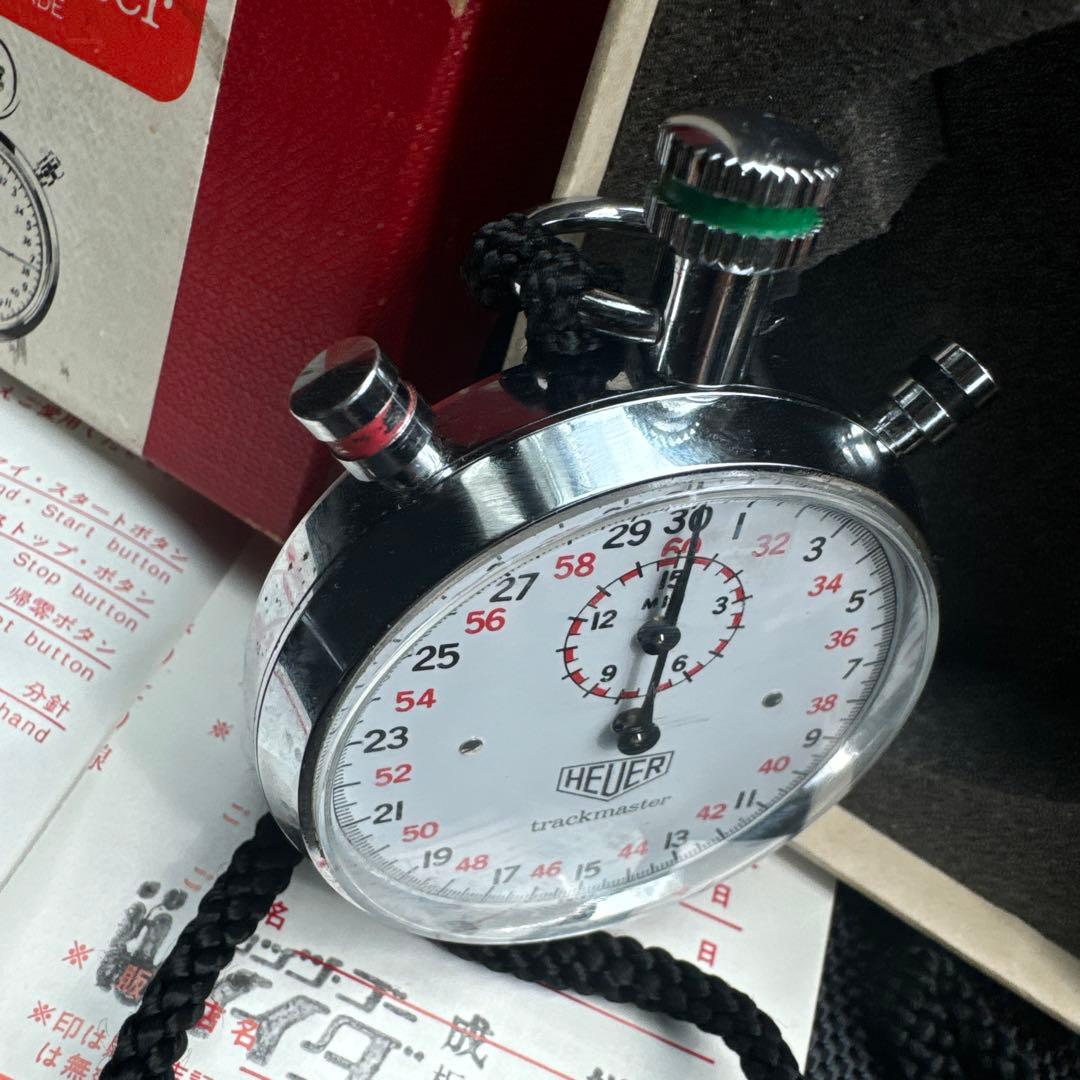 HEUER ホイヤー トラックマスター#32 ストップウォッチ HS8032 - メルカリ