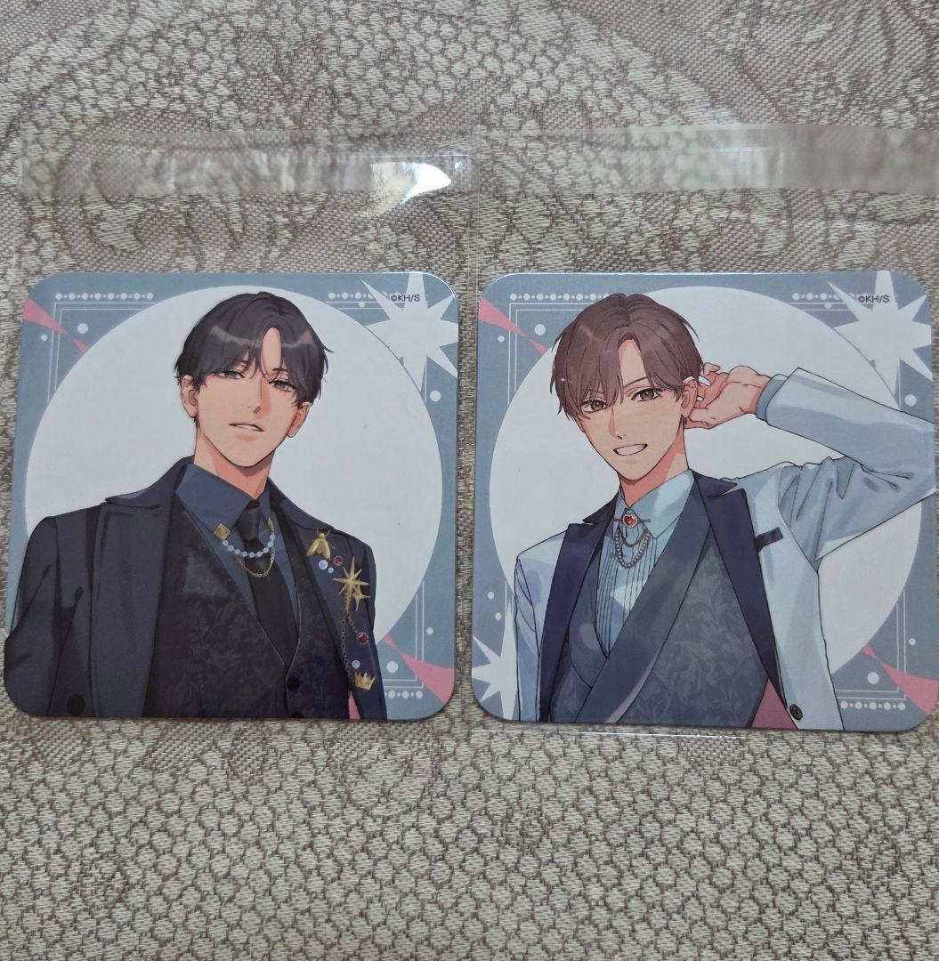 恋をするならひれ伏して ノベルティコースター 2枚 emoafe エモカフェ