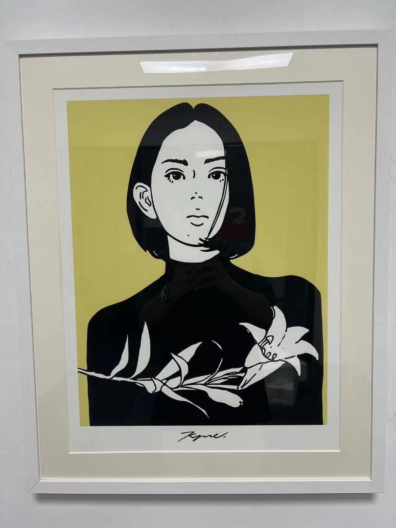 額装済 kyne あこがれの色彩 - メルカリ