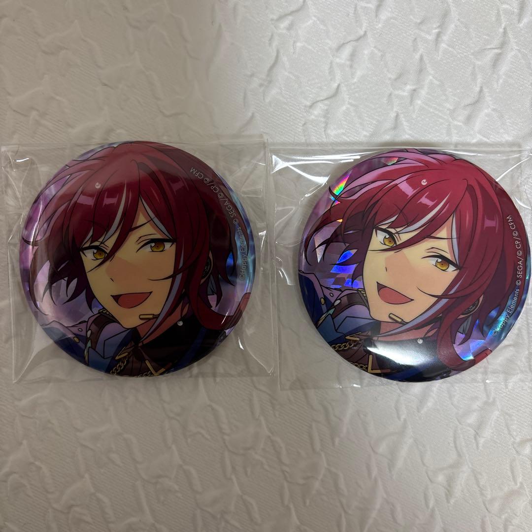 あんスタ プロジェクトセカイ コラボ ホログラム缶バッジ 逆先夏目 2個
