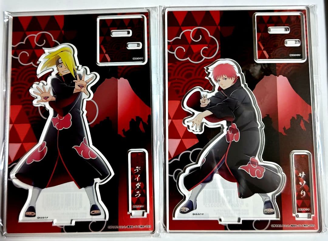 NARUTO デイダラ サソリ アクリルスタンド 富士急ハイランド 限定 暁