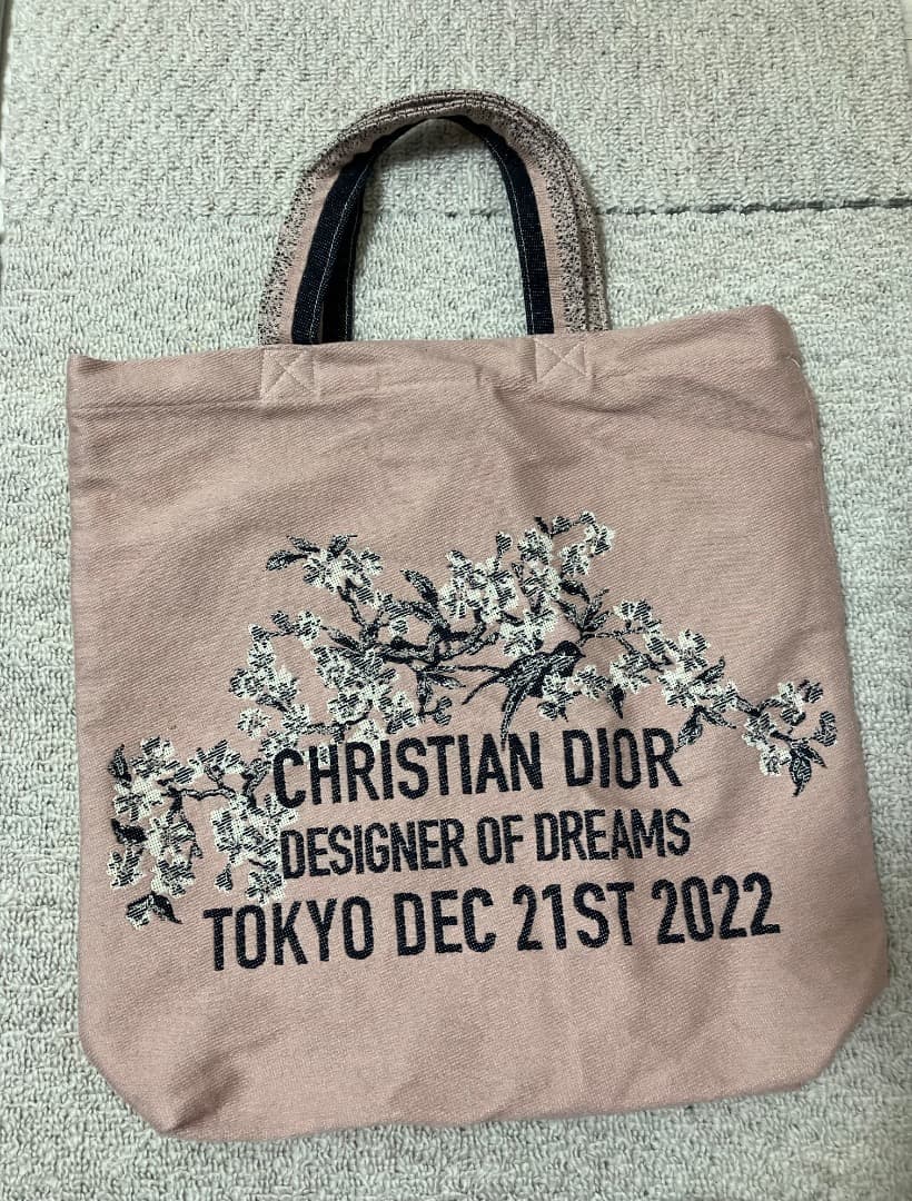 Dior展オリジナルトートバッグ DIOR♡夢のクチュリエ トートバッグ発売！ | anemone* Cosme