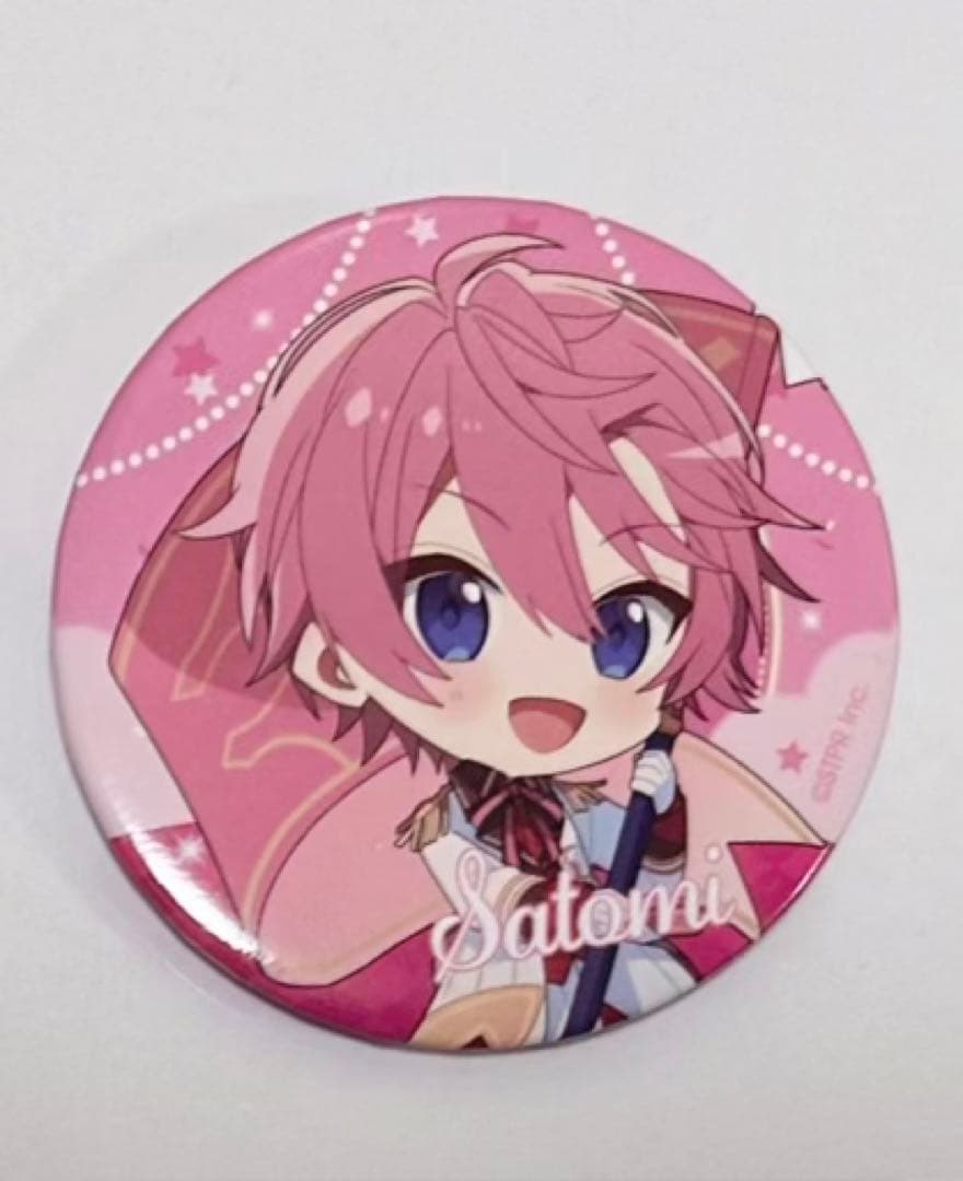 さとみくん 旗持ち Here We Go!!後半 缶バッジ - メルカリ