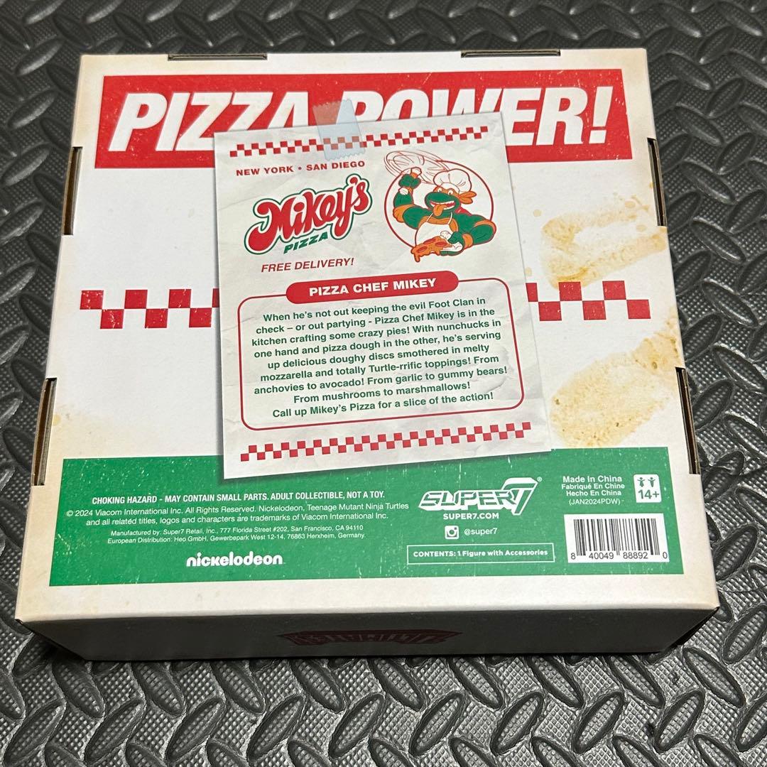 SDCC限定】スーパー7 TMNT ミケランジェロ（ピザシェフ ver.） - メルカリ