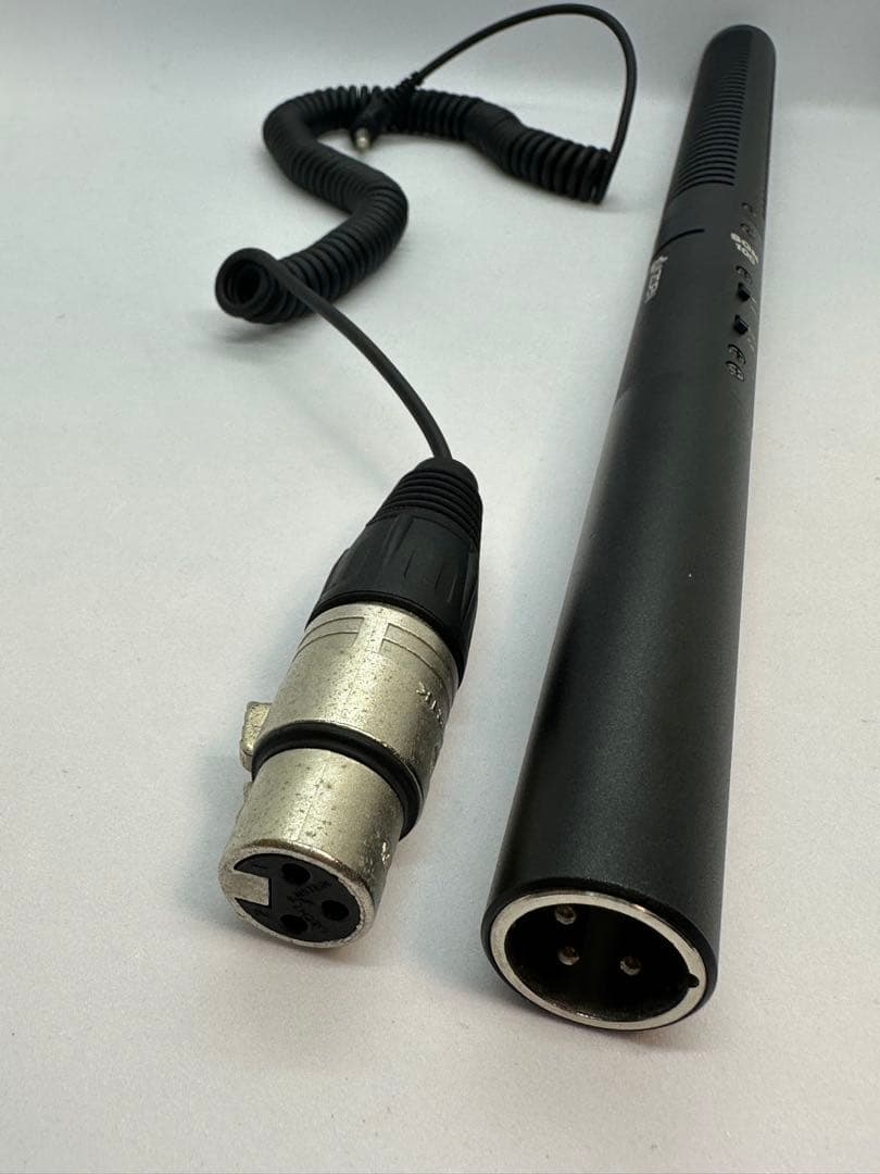 《美品》AZDEN アツデン SGM100 超指向性マイク ビデ近ジャーマー付き