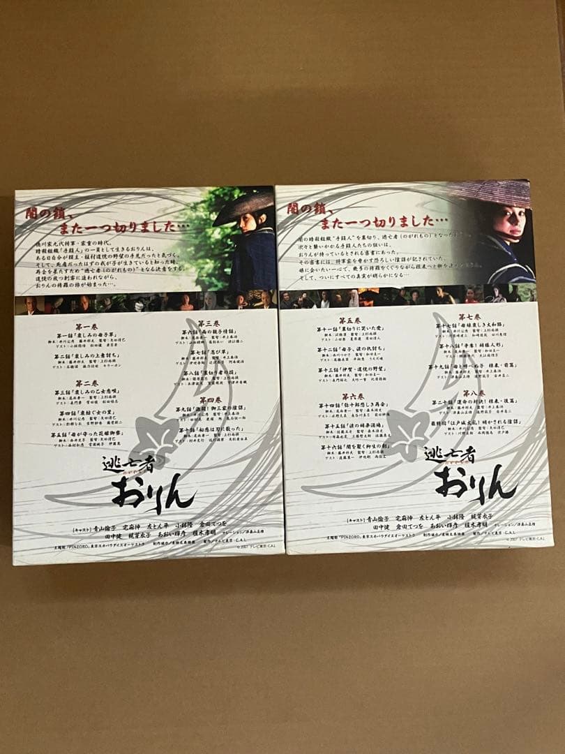 【訳アリ】DVD BOX　逃亡者おりん　上下巻セット