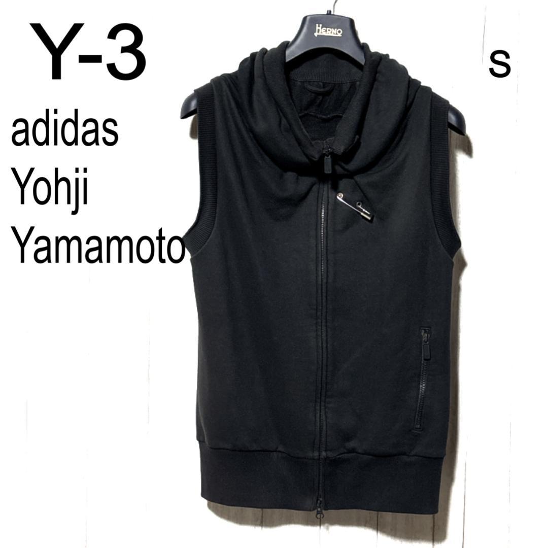 Y-3 スウェット ベスト ワイスリー アディダス ヨウジヤマモト ジップアップ 関税込】新作◇Y-3 ワイスリー◇adidas Yogji ロゴ スウェット (Y-3