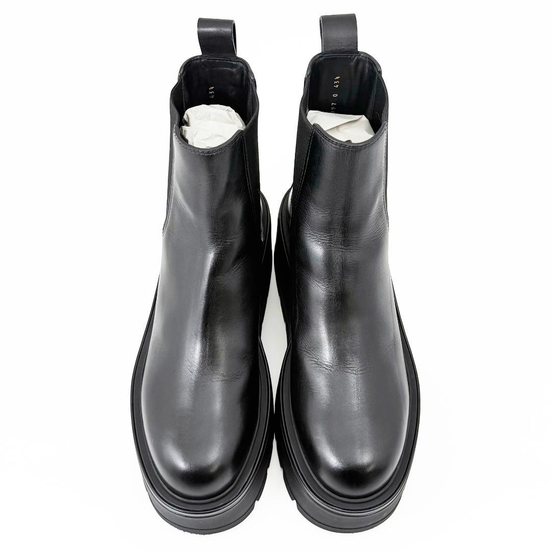 定価16万【極美品】ヴァレンティノ Vロゴ 28.5 厚底 サイドゴアブーツ