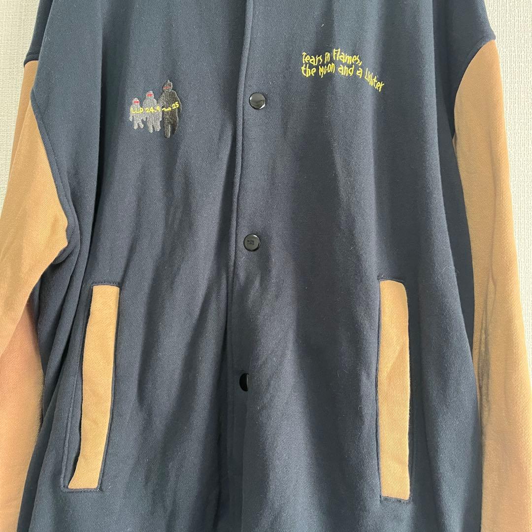 aiko 燃え月ター ブルゾン ツートン ナミ