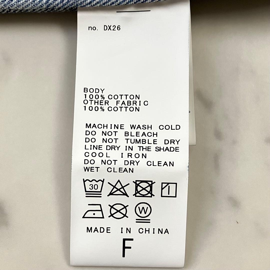 極美品 スピックアンドスパン デニムシャツ インディゴブルー F - メルカリ