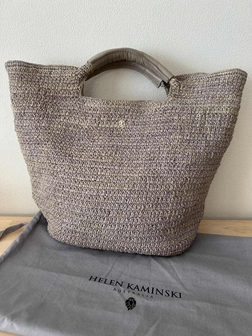 HELEN KAMINSKI ラフィアかごバッグ ヘレンカミンスキーのラフィア かごバッグ Pinimilla S Bridle ｜送料