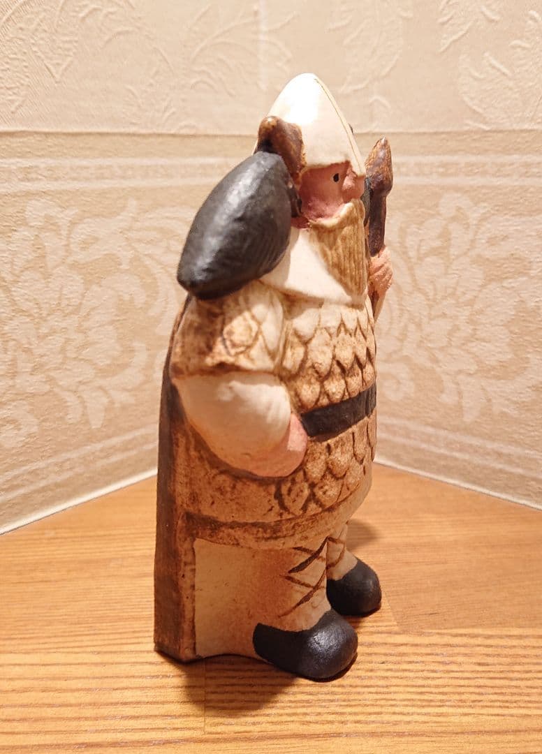 Lisa Larson リサラーソン バイキング ウィズ バード（ブラウン