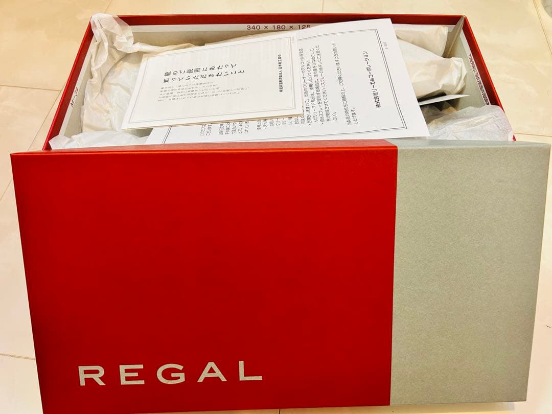 ★新品未使用品★定価33,000円！リーガル ストレートチップ 26.5EE