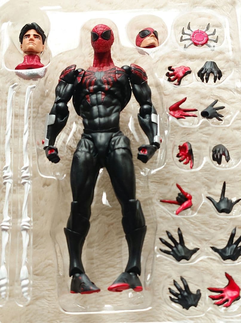 スーペリア スパイダーマン リボルテック アメイジングヤマグチ風