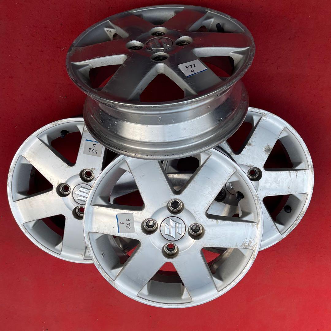 スズキ 純正ENKEI 14インチ4穴PCD 100アルミホイール4本セツト - メルカリ