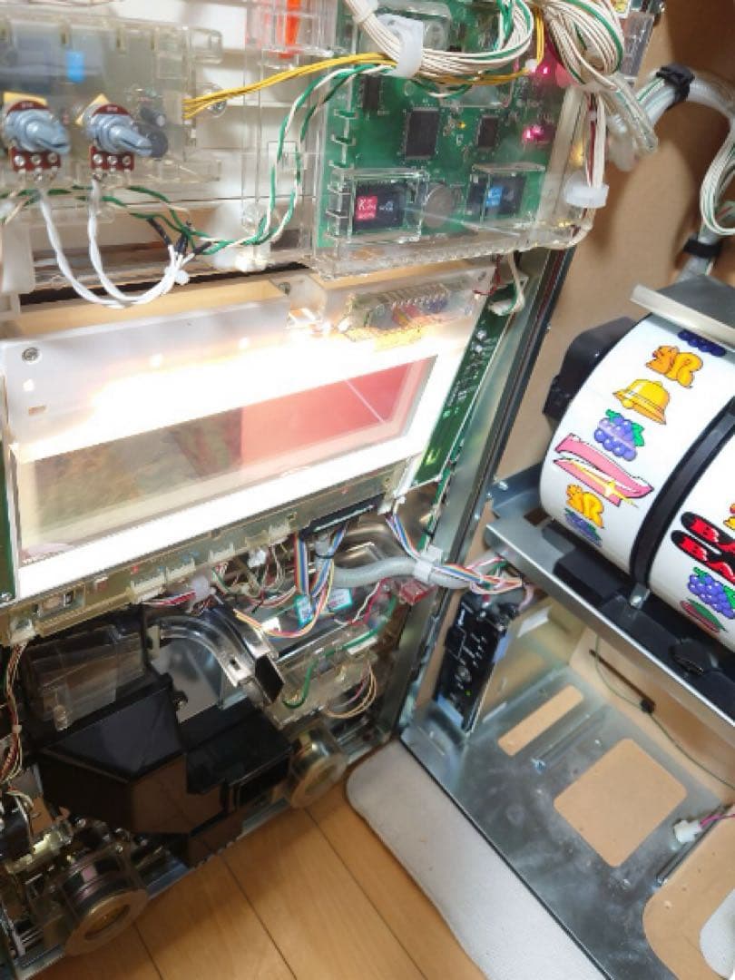 《送料込》　パチスロ　実機　ハッピージャグラー　完動美品