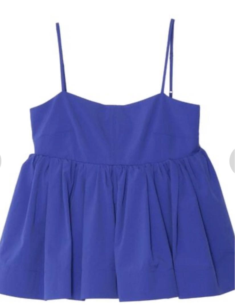 ★a★《新品未使用》UN3D シャツギャザーキャミソール