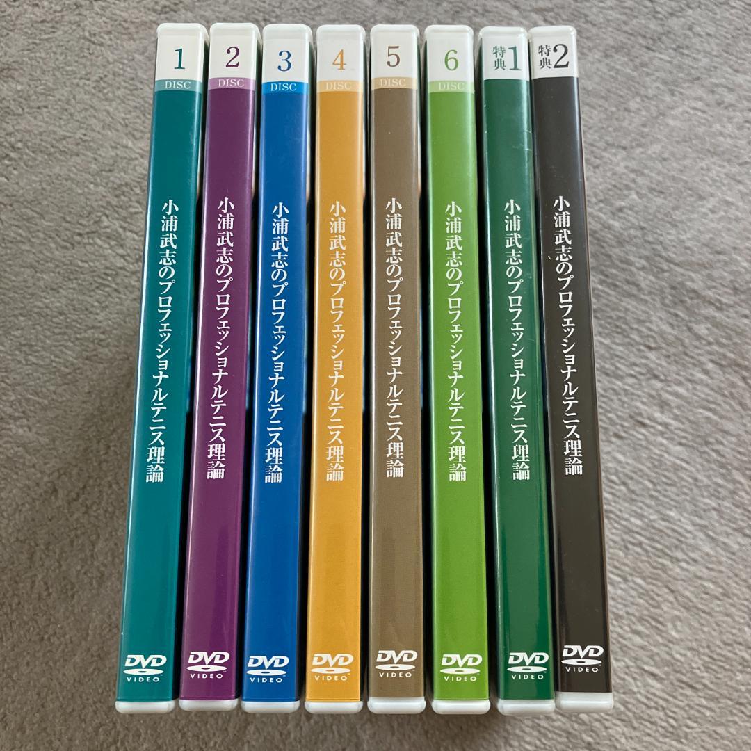 小浦武志のプロフェッショナルテニス理論 DVD8枚セット 小浦武志のプロフェッショナルテニス理論 DVD8枚セット DVD8本セット