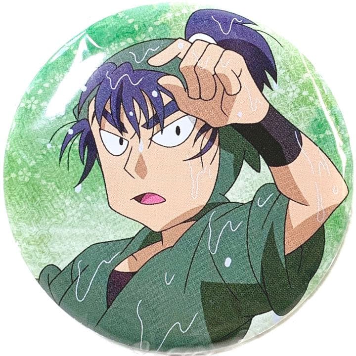 忍たま乱太郎 食満 留三郎 缶バッジ 雨濡れ - メルカリ