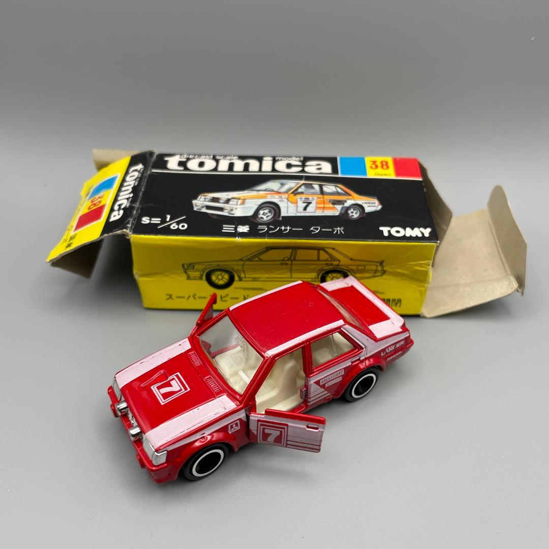トミカ 38 三菱ランサーターボ - メルカリ