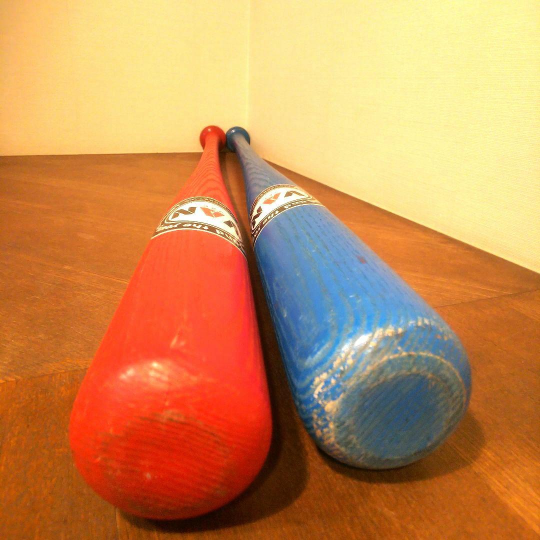 ミ*ー様 非売品 VAN JAC 店舗用 赤青バット 2本セット 激レア ヴィン