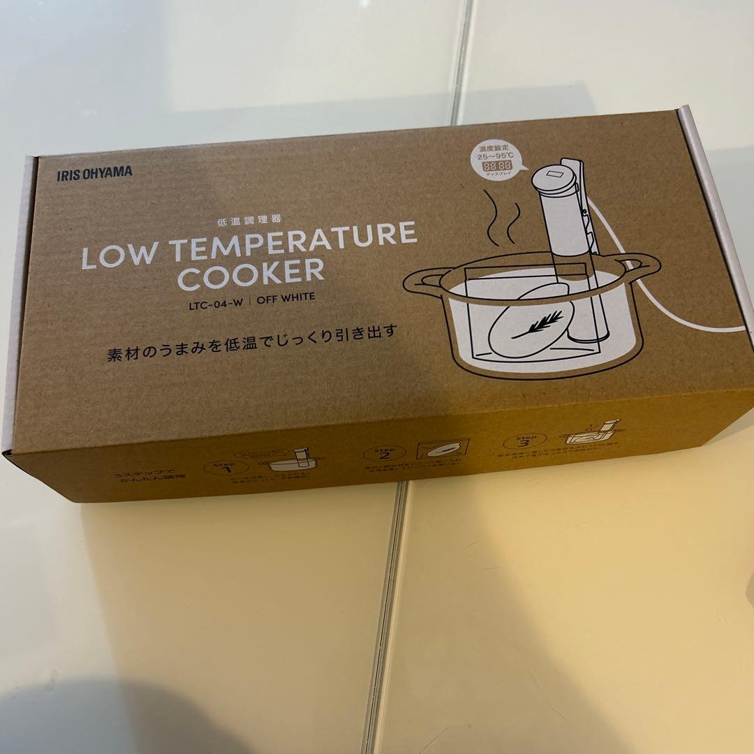 低温調理器 LTC-04-W オフホワイト　アイリスオーヤマ アイリスオーヤマ 低温調理器 LTC-04-W オフホワイト 1台（直送品