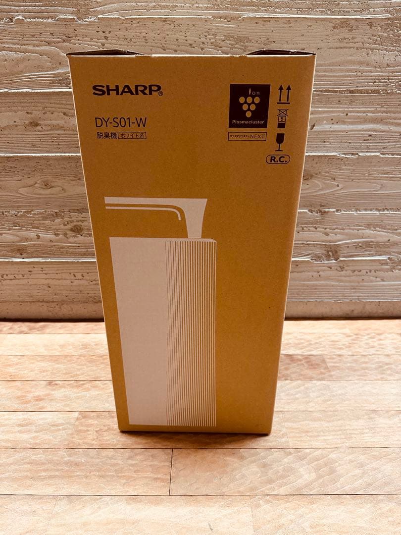SHARP DY-S01-W 空気清浄機 ホワイト e-TREND｜シャープ DY-S01-W [プラズマクラスター除菌消臭機]