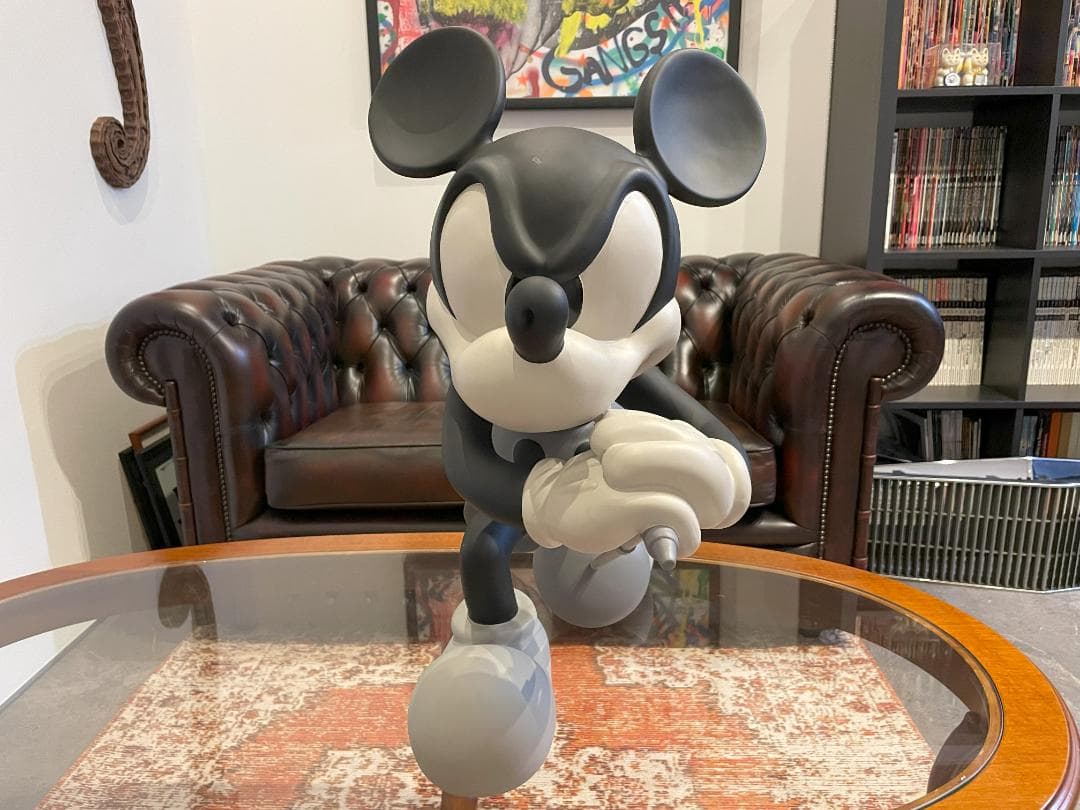 NUMBER NINE ナンバーナイン ミッキーマウス 9周年フィギュアモノクロ