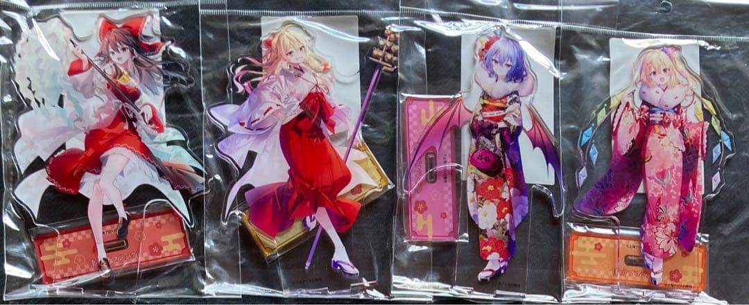 東方project アクリルスタンドセット　博麗神社初詣ver グッズ-スタンドポップ】東方Project アクリルスタンド 博麗霊夢 博麗