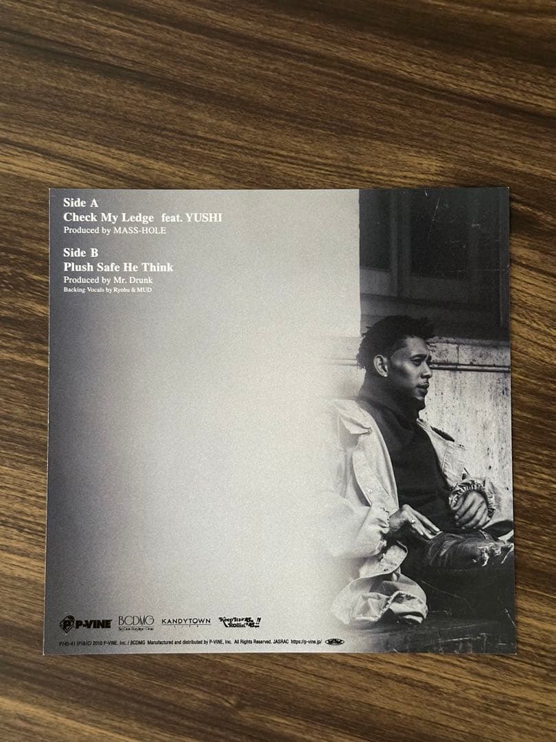 IO Check My Ledge ft,YUSHI KANDYTOWN 初回分 - メルカリ
