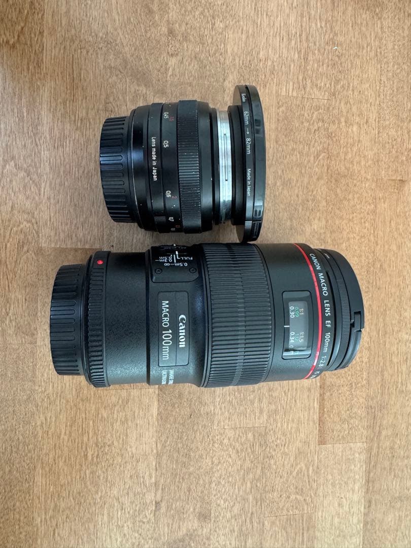 レンズ(単焦点) Canon Macro 100mm + Carl Zeiss 50mm Amazon.com : ZEISS Classic Planar ZE T* 50mm f/1.4 Standard Camera