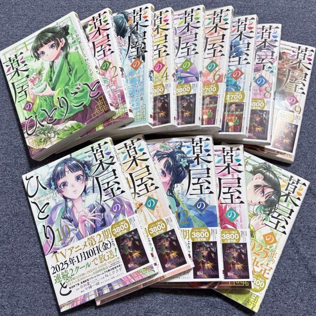 薬屋のひとりごと 1~14巻セット - メルカリ