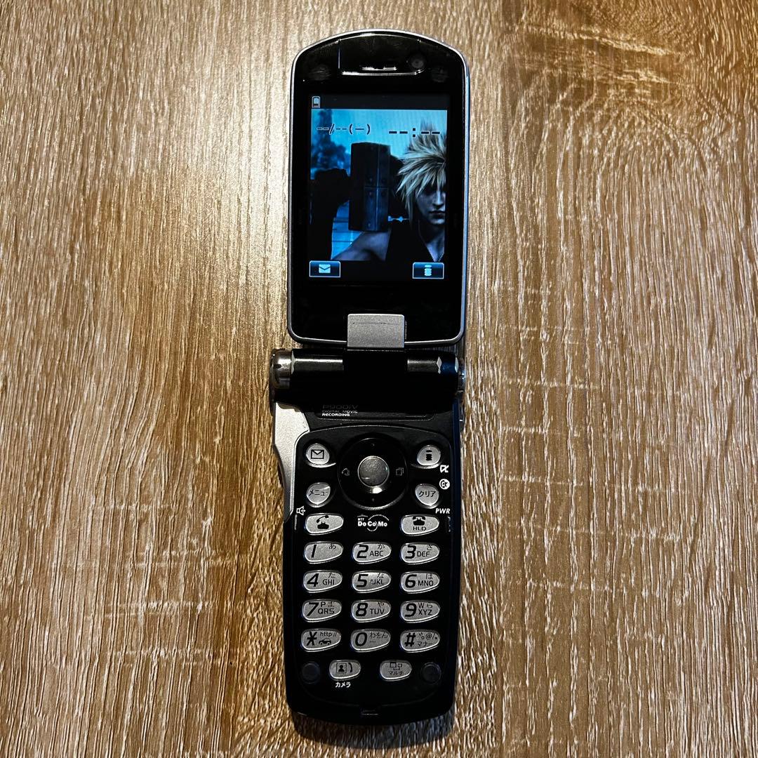 動作確認済み】ドコモ P900iV クラウドブラック【即購入可】 - メルカリ