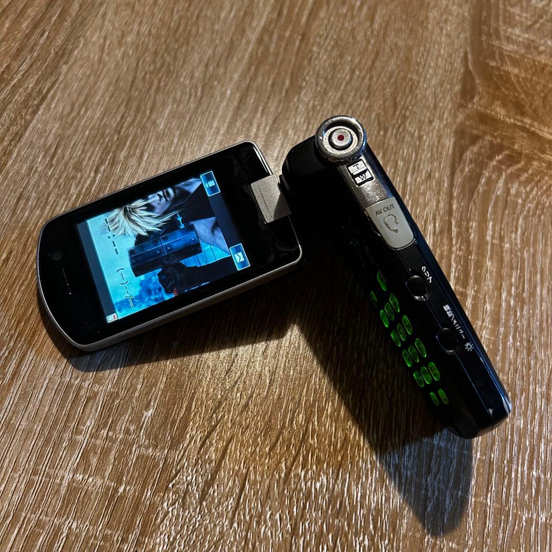 動作確認済み】ドコモ P900iV クラウドブラック【即購入可】 - メルカリ